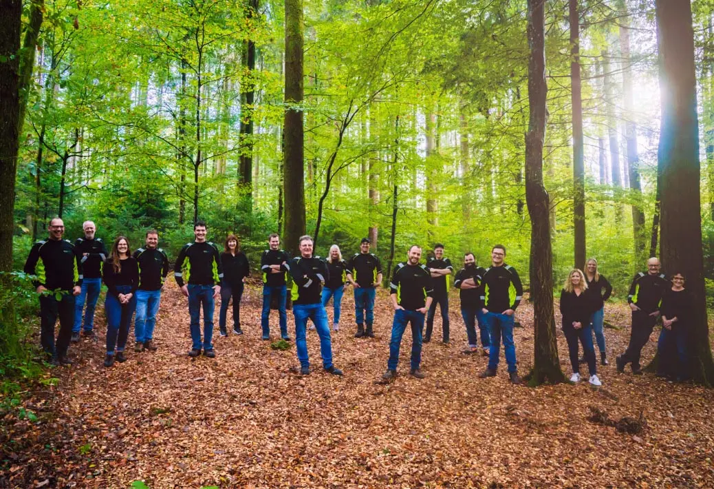 Die wilden Fragezeichen und hinterhältigen Semikoli - Waldenergie AG in Winznau - Holzpellets und Brennholz aus der Schweiz, Unterhalt von Naturstrassen 2