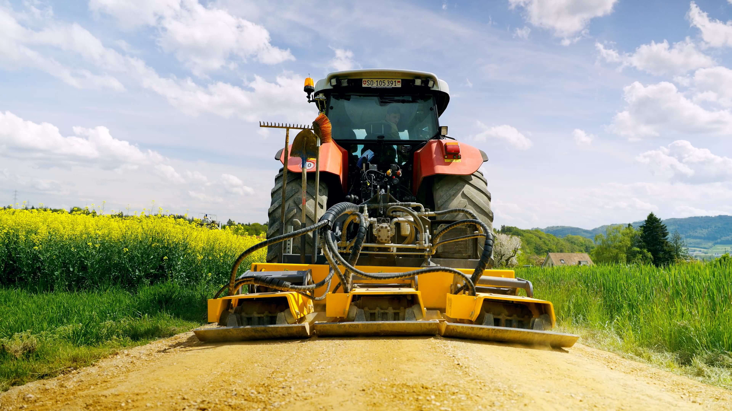 Naturstrassenbau - Waldenergie AG in Winznau - Holzpellets und Brennholz aus der Schweiz, Unterhalt von Naturstrassen 8
